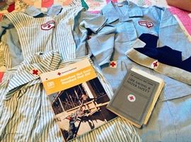 Vtg Red Cross Uniforms
