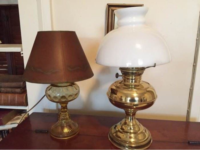 Vtg Table Lamps