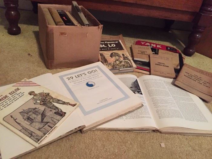 War Manuals, Books, and Magazines
