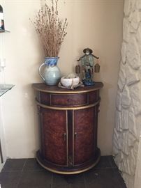Semi circle cabinet/bar