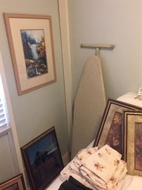 Art, ironing board