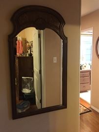 Wood mirror