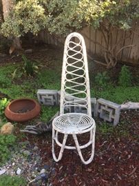 Wicker chair