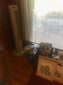 Heater, lanterns