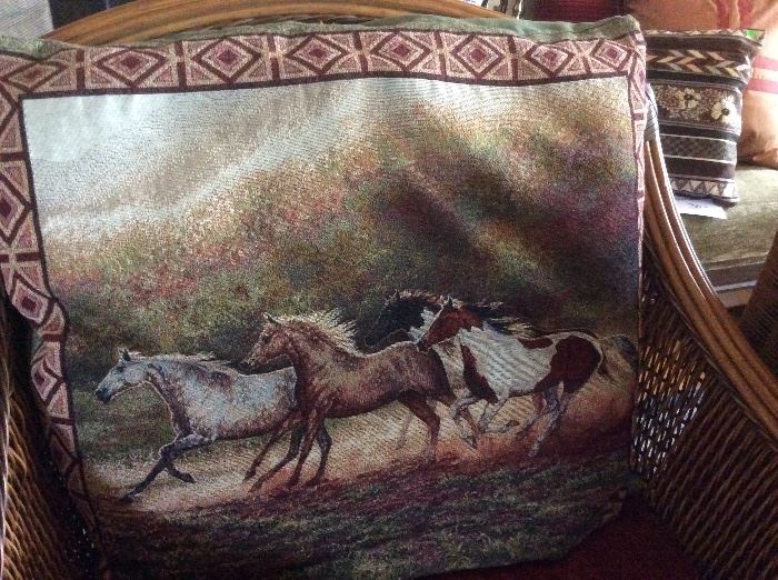 Large horse pillow
