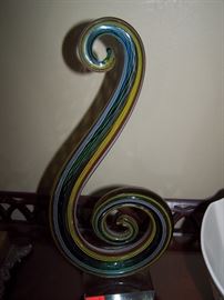Murano Glas Music Note