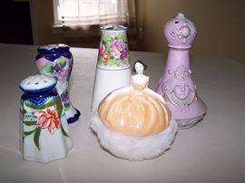 Hat Pin Holders and Puff