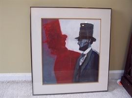 Abraham Lincoln Print by Wendy Allen