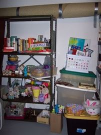 Easter items and books