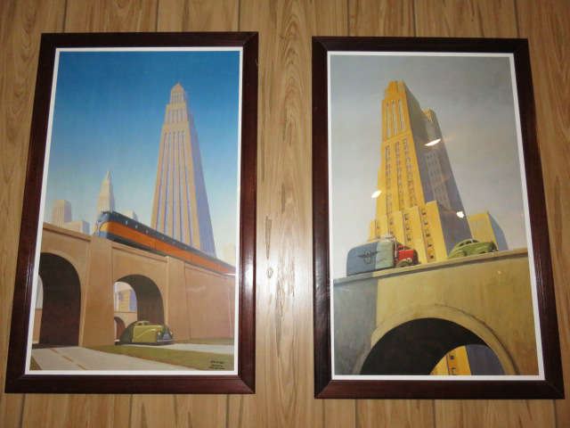 Big City Framed Art Prints By Robert LaDuke