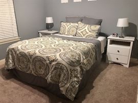 one of three super nice queen beds