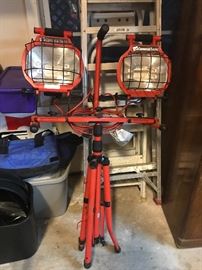 we have several high powered lights