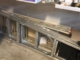 we have three big ladders