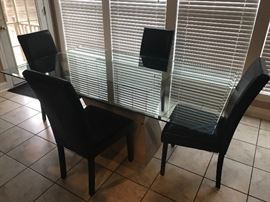 Travertine marble table