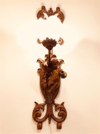 1 of a pair of wall sconces
