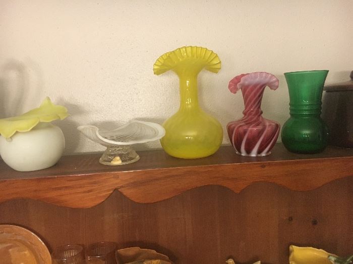 Hand Blown Glass Vases!