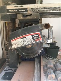 Craftsman Radial Saw!