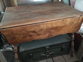 Solid Wood Tables & Travel Steamer Trunks!
