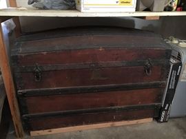 1800's Travel Steamer Trunk!