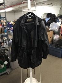 Prestige Leather Sz 2x Black Coat