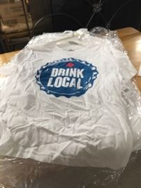 Six Sz L Drink Local T shirts