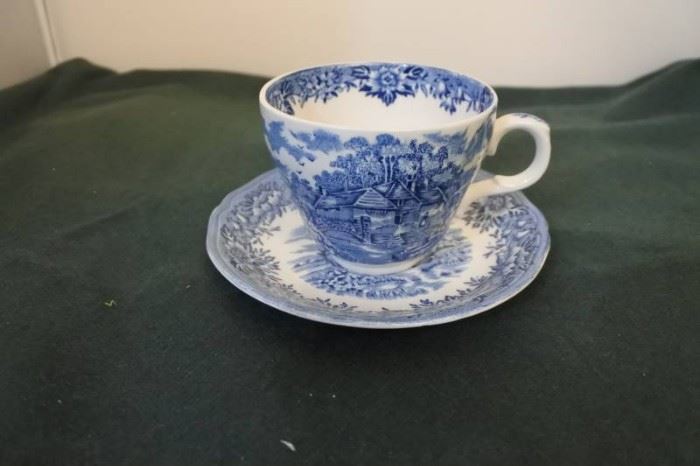 English Village by Salem China Collectible Tea Cup
