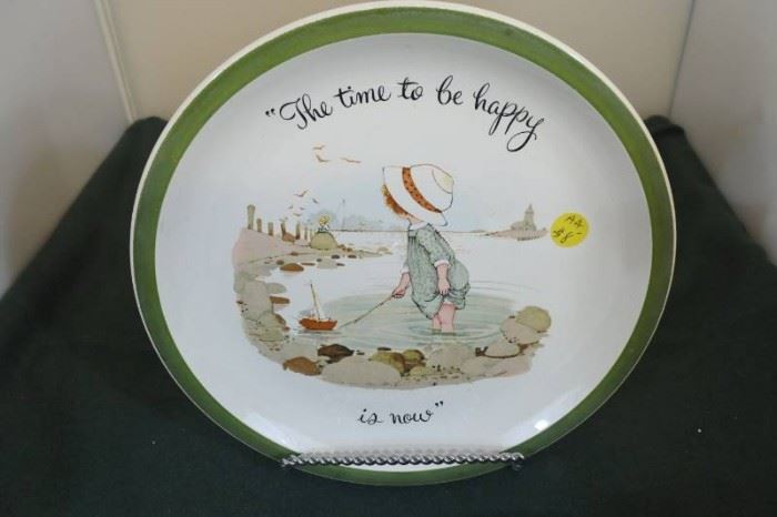Holly Hobbie Collectible Plate