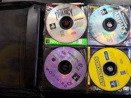 Case of Playstation Games