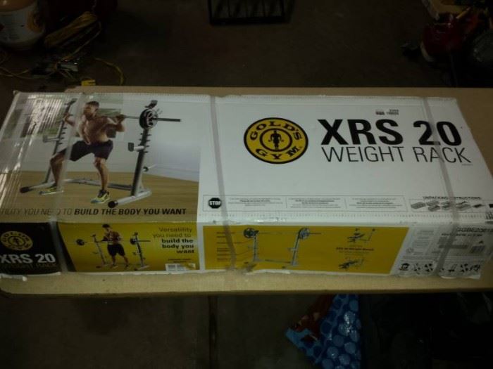 Golds Gym XRS 20 Weight Rack