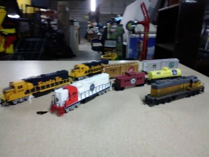 Lot of Model Trains and Cars