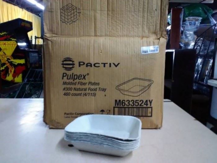 Pactiv Pulpex Molded Fiber Plates Case