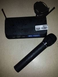 Wireless Microphone with Receiver