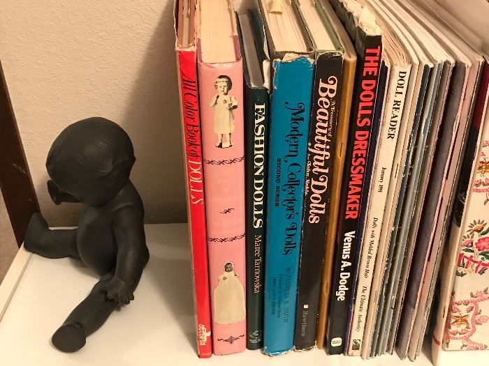 Doll collector books and magazines