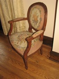 hand carved chair