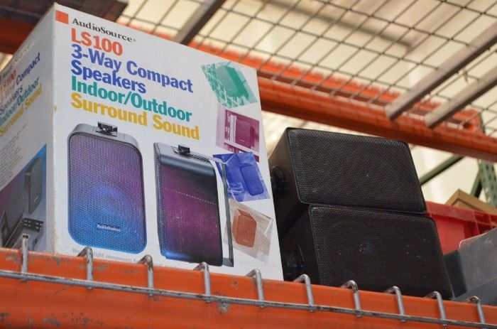 Outdoor/Indoor Speakers, 2 sets available, $20 each