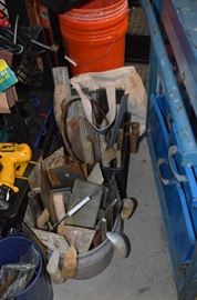 Masonry Tools for concrete and stone work, floats, trowels, etc $5-$15 each would like to sell as lot