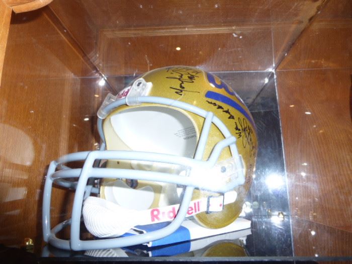 UCLA Signed Helmet