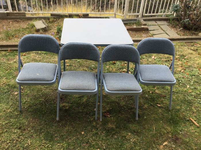 Card Table with Four Chairs https://ctbids.com/#!/description/share/86934