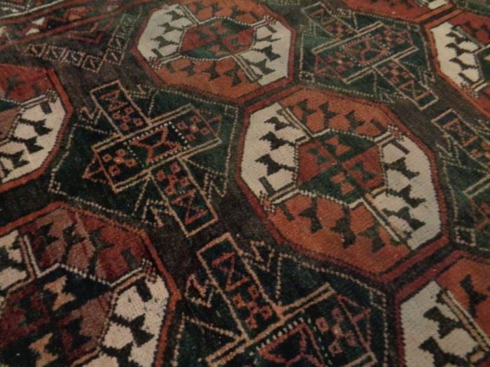 Vintage Afghan Beluch runner / rug