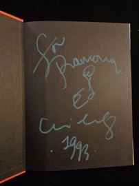 Signed Chihuly book, 1993
