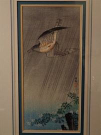 Vintage Ohara Koson Japanese woodblock print