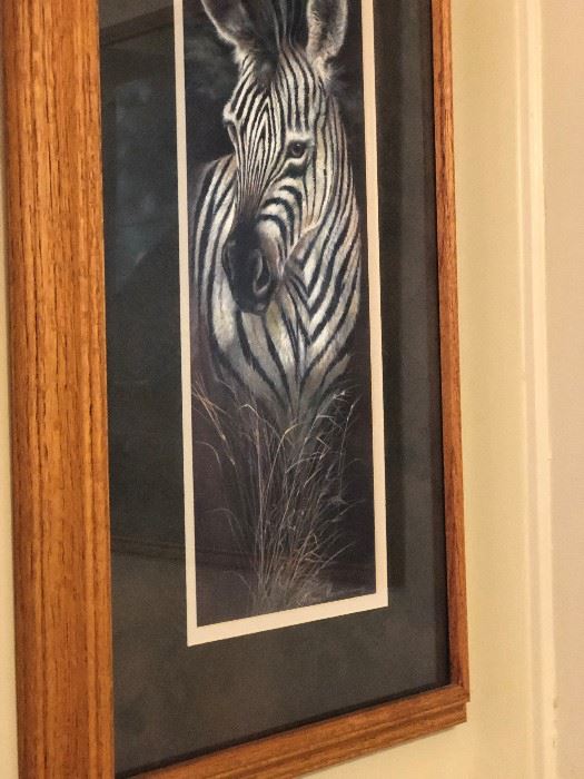Zebra picture $35.00