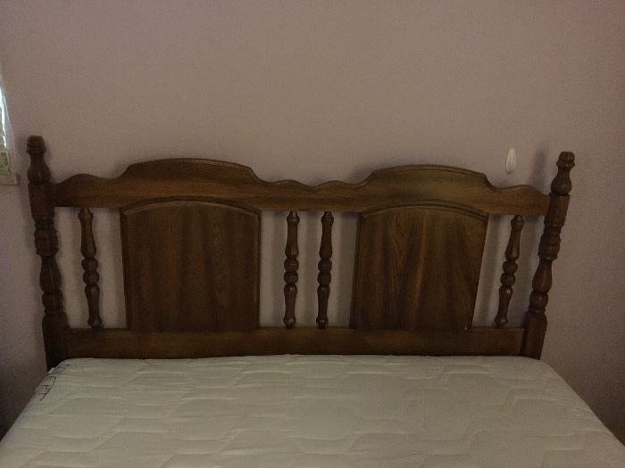 Full size bed Mattress & box springs with headboard
