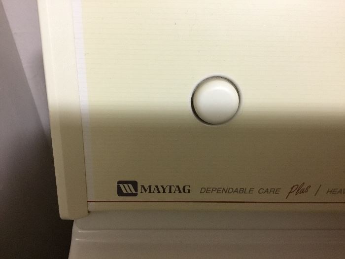Maytag dependable care plus dryer