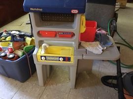 Child’s vintage workshop toy