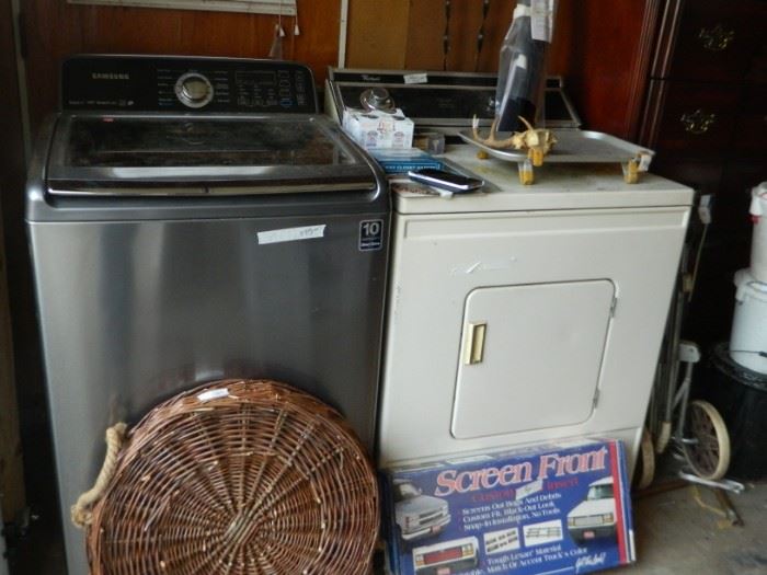 Garage - additional washer & dryer
