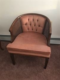 Cane arm chair