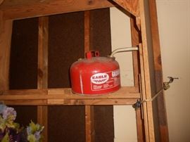 Vintage Eagle gas can