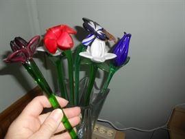 Glass flowers