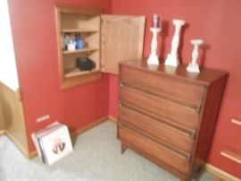 2 of 2 Retro chest of drawers in basement